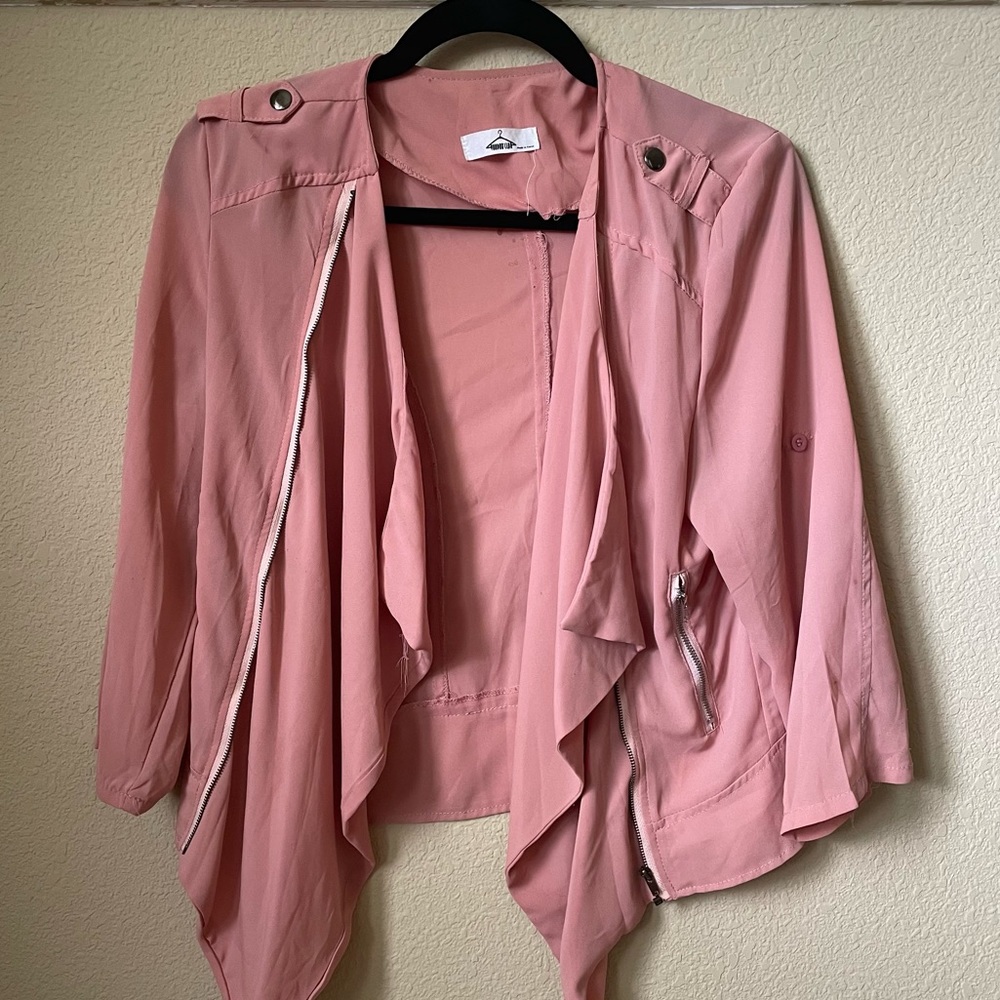 Light pink cardigan